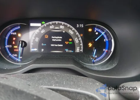 2020 Toyota Rav4 Hybrid Xse z USA, uszkodzony, nr VIN JTMEWRFV1LJ041537